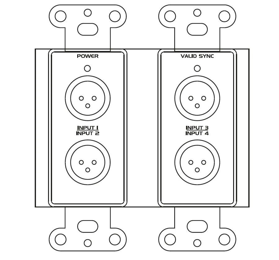 4ch Dante Audio Interface
